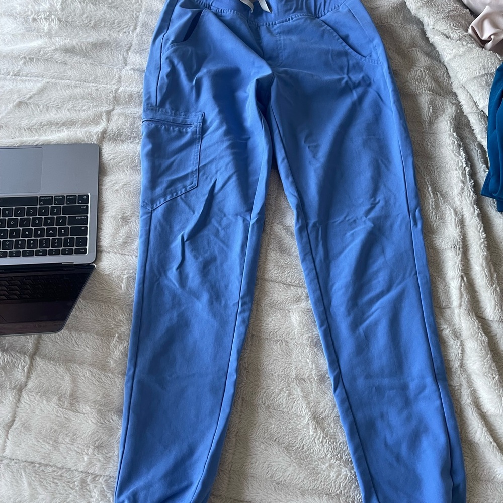 Figs Technical Collection ceil Blue  XS tall Joggers